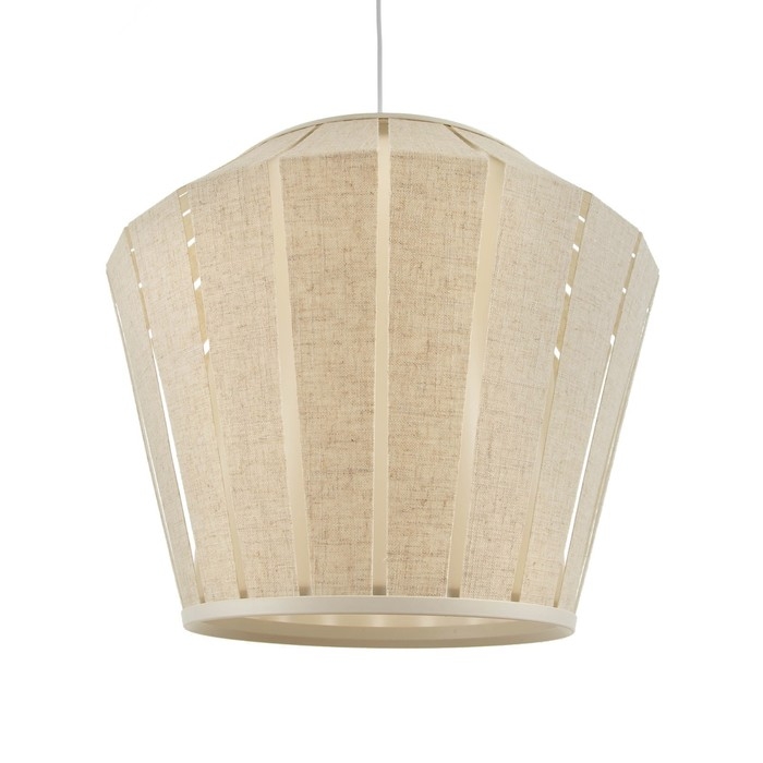 Светильник BayerLux 1673/1CM E27 40Вт кремовый 48х48х36-136 см