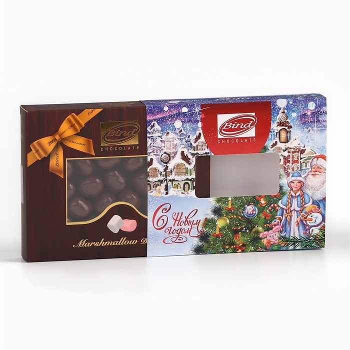 Драже "Маршмеллоу" в молочном шоколаде, 100 г