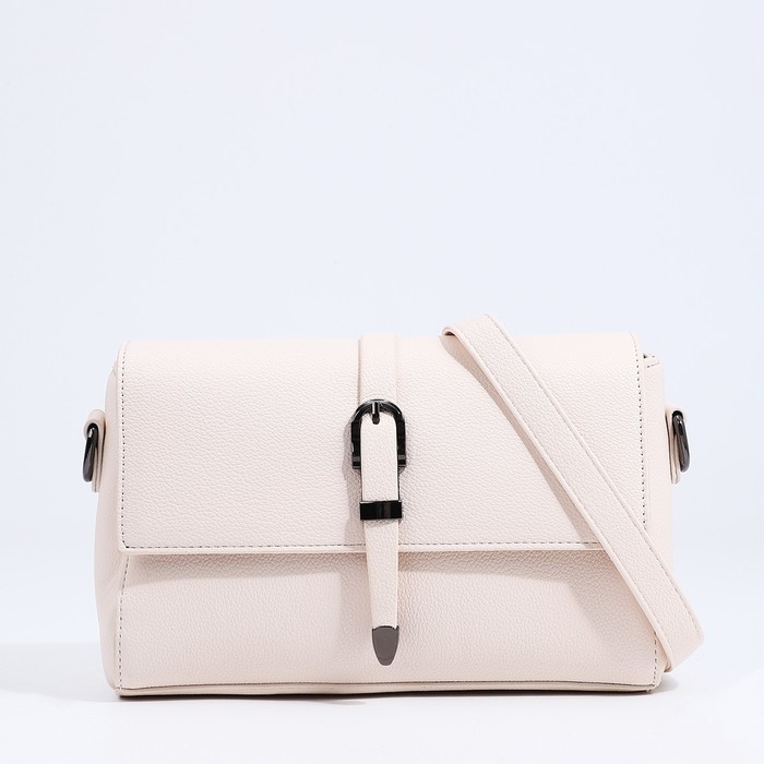 Сумка-мессенджер на магните, цвет белый Сумка-мессенджер на магните, цвет белый