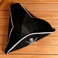 Шапка для бани "Шляпа Пират" Шапка для бани "Шляпа Пират"