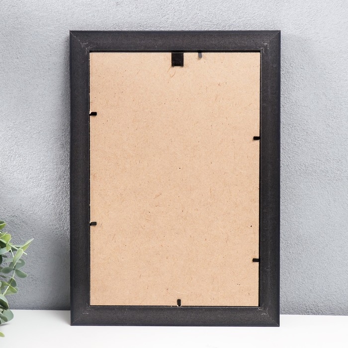 Фоторамка пластик Фоторамка пластик "МИРАМ" 20х30 см серебро (пластиковый экран)