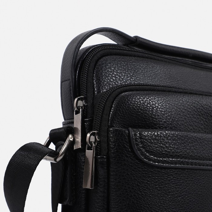 Сумка мужская, цвет чёрный Сумка мужская, цвет чёрный