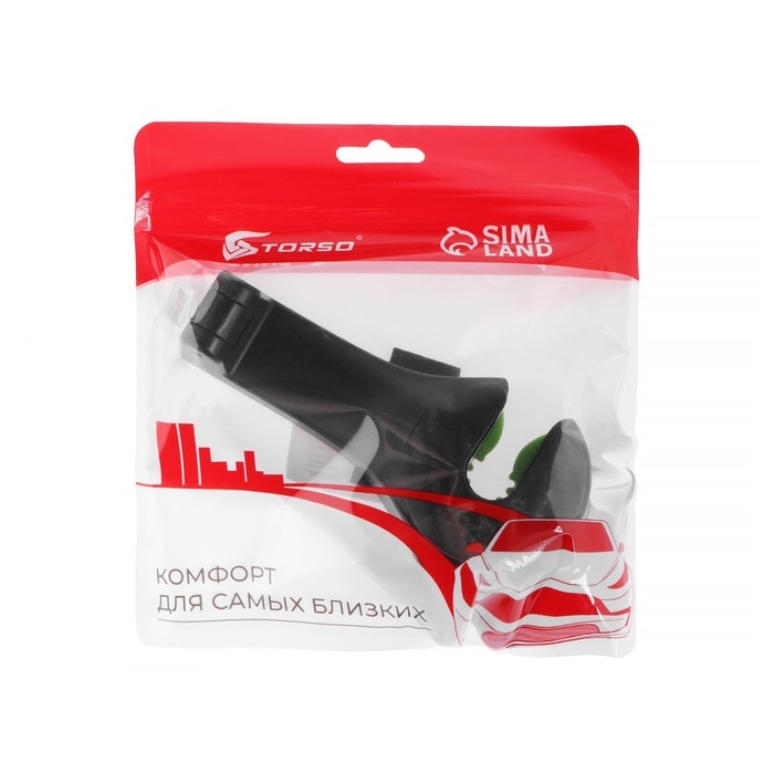 Вешалка-крючок TORSO, на подголовник с держателем телефона Вешалка-крючок TORSO, на подголовник с держателем телефона