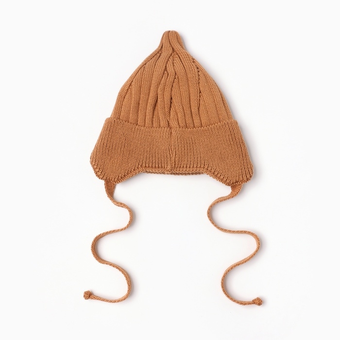 Шапка детская MINAKU р-р 42-44, цвет коричневый Шапка детская MINAKU р-р 42-44, цвет коричневый