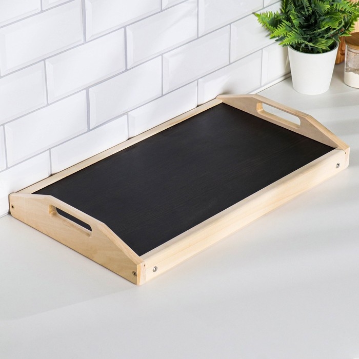 Столик для завтрака с ручками складной, 50×30см, из липы Столик для завтрака с ручками складной, 50×30см, из липы