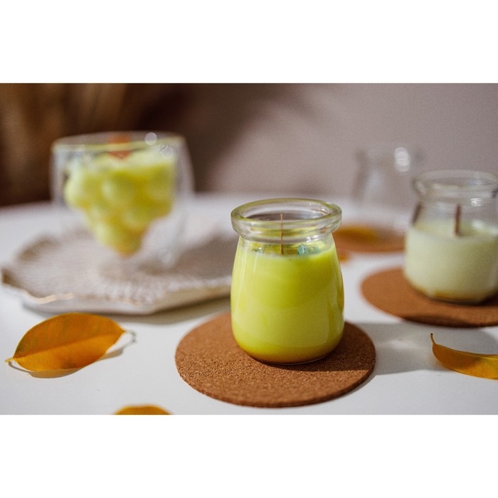 Набор стеклянных баночек для сыпучих продуктов с пробковой крышкой Доляна «Парфе», 100 мл, 5,7×7 см, 12 шт Набор стеклянных баночек для сыпучих продуктов с пробковой крышкой Доляна «Парфе», 100 мл, 5,7×7 см, 12 шт