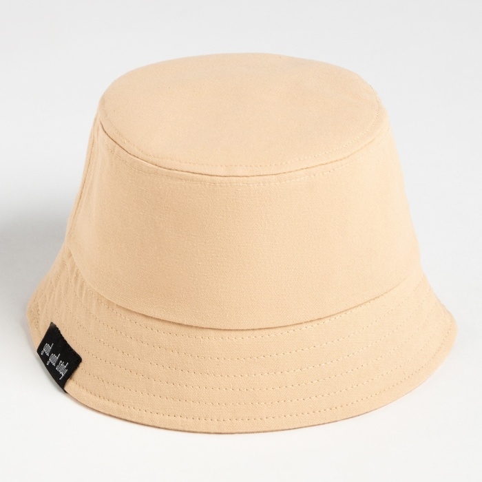 Панама детская Панама детская "Классика" MINAKU цвет бежевый, р-р 52