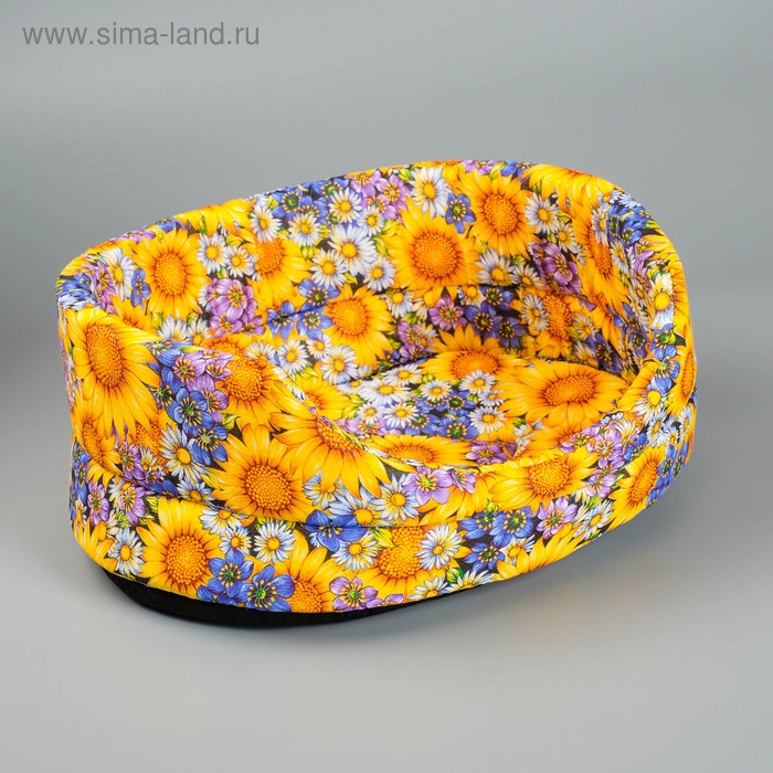 Лежанка №2, 43 х 30 х 16 см, микс цветов Лежанка №2, 43 х 30 х 16 см, микс цветов