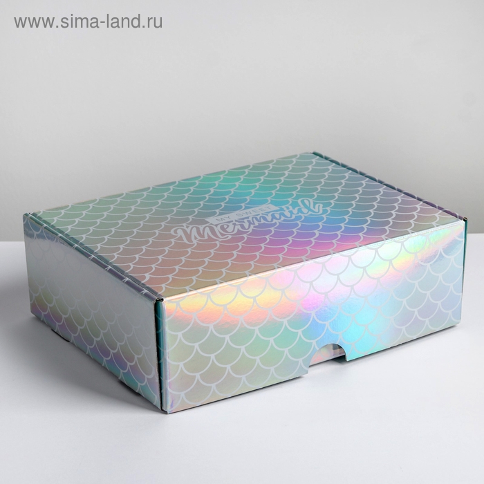 Коробка подарочная складная, упаковка, «My sweet Mermaid», 30,5 х 22 х 9,5 см Коробка подарочная складная, упаковка, «My sweet Mermaid», 30,5 х 22 х 9,5 см