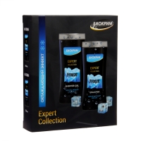 Подарочный набор косметики мужской Expert Collection Freeze: шампунь, 250мл + гель для душа, 250мл