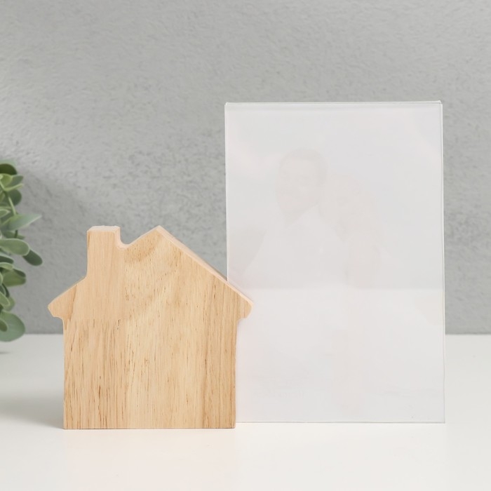 Фоторамка дерево 10х15 см  Фоторамка дерево 10х15 см "Дерево у дома" 18х3х15 см