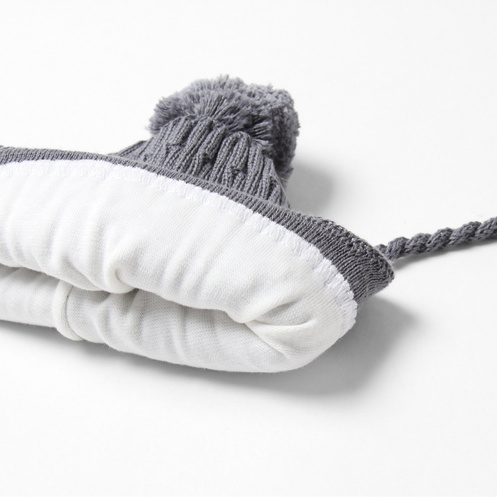 Шапка детская MINAKU, размер 44-46, цвет серый Шапка детская MINAKU, размер 44-46, цвет серый