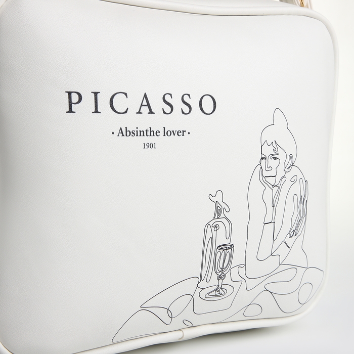 Сумка женская через плечо TEXTURA, маленького размера, цвет белый