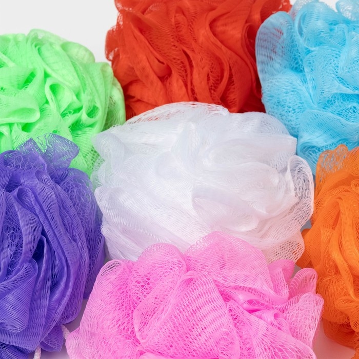 Мочалка для тела Доляна, 40 гр, цвет МИКС Мочалка для тела Доляна, 40 гр, цвет МИКС