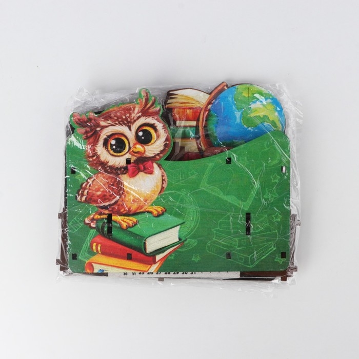 Органайзер для канцелярии с вечным календарём «Сова» Органайзер для канцелярии с вечным календарём «Сова»