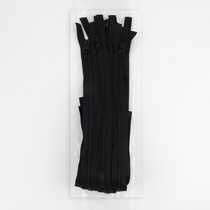 Молния «Трактор», №8, разъёмная, замок автомат, 80 см, цвет чёрный, цена за 1 штуку Молния «Трактор», №8, разъёмная, замок автомат, 80 см, цвет чёрный, цена за 1 штуку