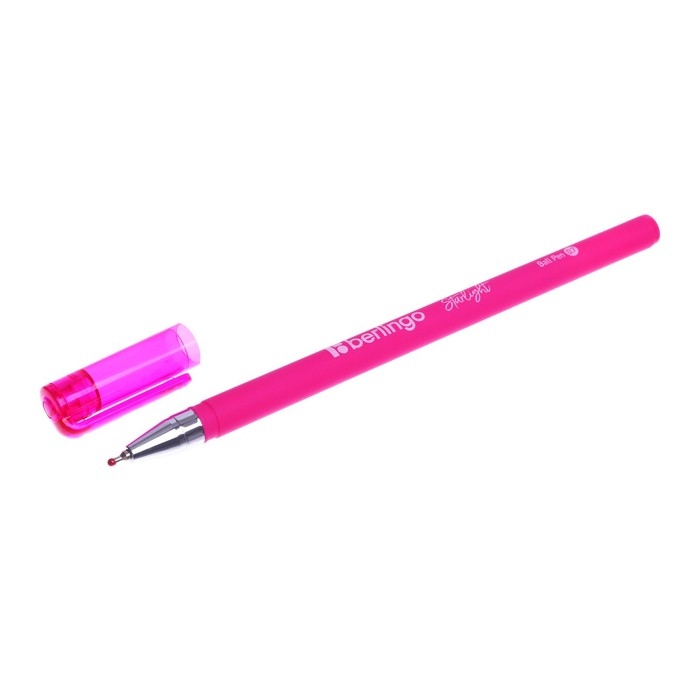 Ручка шариковая 0,7 мм, Berlingo Starlight, стержень синий, узел-игла, микс Ручка шариковая 0,7 мм, Berlingo Starlight, стержень синий, узел-игла, микс