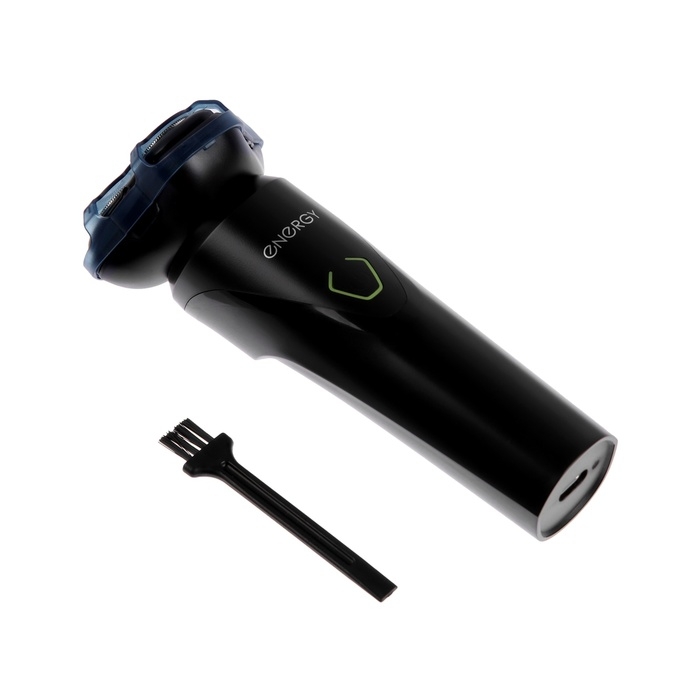 Электробритва Energy EN-726, 3 Вт, роторная, 3 головки, влажное бритьё, от АКБ, чёрная Электробритва Energy EN-726, 3 Вт, роторная, 3 головки, влажное бритьё, от АКБ, чёрная