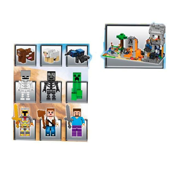 Конструктор Мой мир «Крепость», 2 варианта сборки, 818 деталей Конструктор Мой мир «Крепость», 2 варианта сборки, 818 деталей