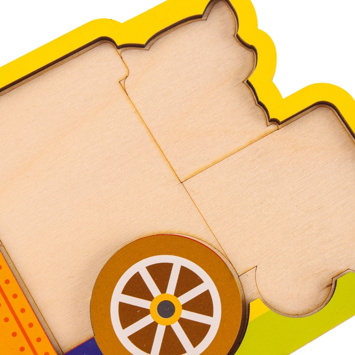 Головоломка «Паровозик» для самых маленьких Головоломка «Паровозик» для самых маленьких