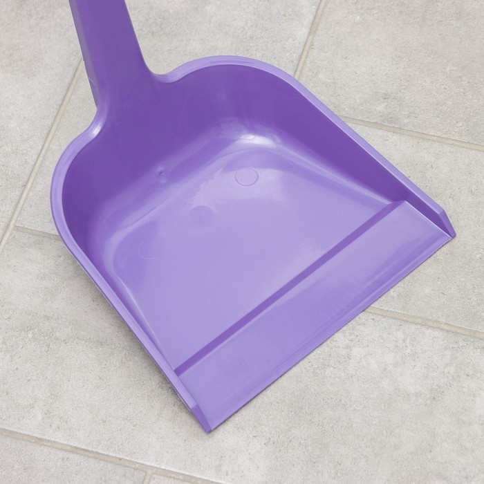 Совок для мусора квадратный с ручкой, МИКС Совок для мусора квадратный с ручкой, МИКС