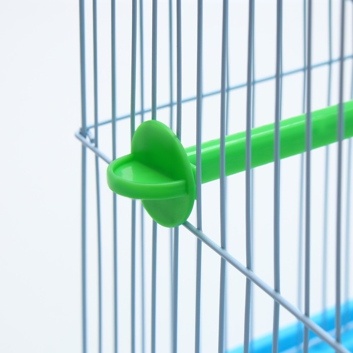 Клетка для птиц укомплектованная Bd-1/4f, 30 х 23 х 39 см, голубая Клетка для птиц укомплектованная Bd-1/4f, 30 х 23 х 39 см, голубая