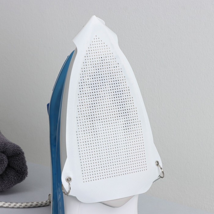 Насадка для утюга термостойкая универсальная Доляна, 23×15,5 см, цвет белый Насадка для утюга термостойкая универсальная Доляна, 23×15,5 см, цвет белый