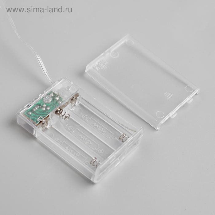 Гирлянда «Нить» 5 м роса, IP20, медная нить, 50 LED, 2 режима, батарейки AAх3 (нет в комплекте), свечение белое Гирлянда «Нить» 5 м роса, IP20, медная нить, 50 LED, 2 режима, батарейки AAх3 (нет в комплекте), свечение белое