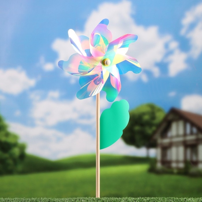 Штекер Штекер "Ветерок космическая ромашка" 10х20см, длина 55см