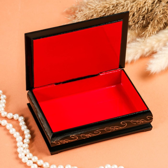 Шкатулка «Принцесса», 10×14 см, лаковая миниатюра Шкатулка «Принцесса», 10×14 см, лаковая миниатюра