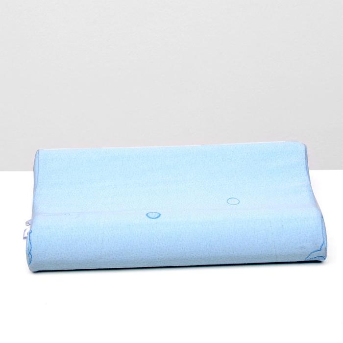 Подушка ортопедическая НТ-ПС-01, для детей, 40x25 см, валики 7/8 см Подушка ортопедическая НТ-ПС-01, для детей, 40x25 см, валики 7/8 см