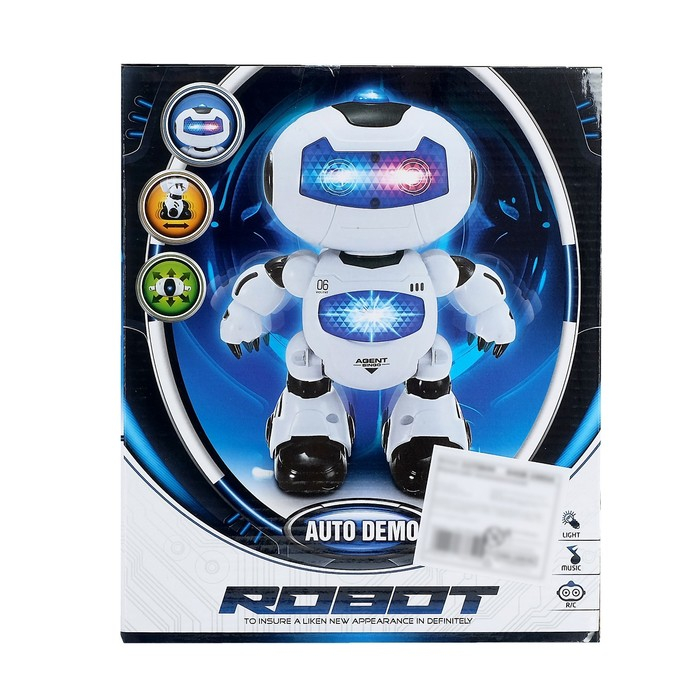 Робот радиоуправляемый «Космобот», световые и звуковые эффекты Робот радиоуправляемый «Космобот», световые и звуковые эффекты