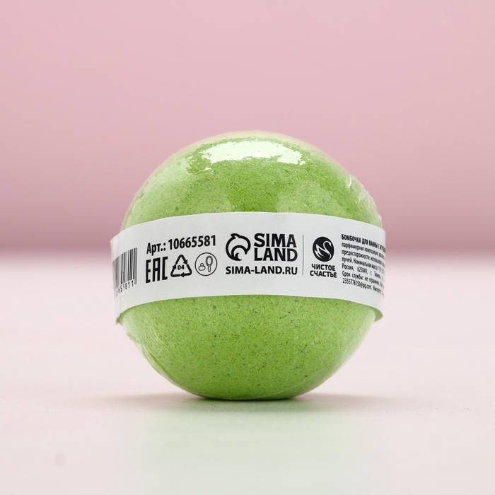 Бомбочка с игрушкой внутри ЧИСТОЕ СЧАСТЬЕ «Динозавр», 110 г, Новый Год Бомбочка с игрушкой внутри ЧИСТОЕ СЧАСТЬЕ «Динозавр», 110 г, Новый Год