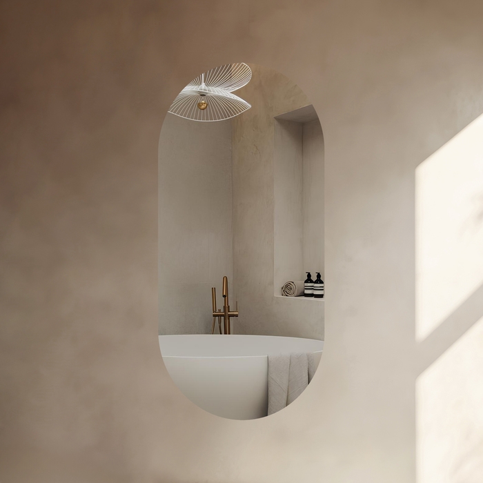 Зеркало Evororm со шлифованной кромкой, 40х80 см Зеркало Evororm со шлифованной кромкой, 40х80 см