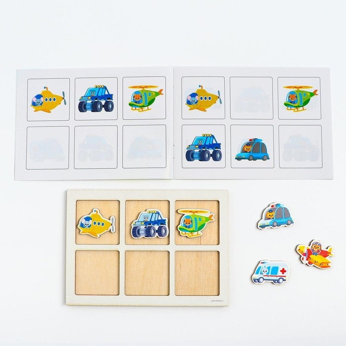 Тренажёр памяти «Транспорт» Тренажёр памяти «Транспорт»