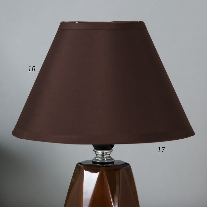 Настольная лампа 16877/1TR E14 40Вт терракотовый 18х18х24 см Настольная лампа 16877/1TR E14 40Вт терракотовый 18х18х24 см