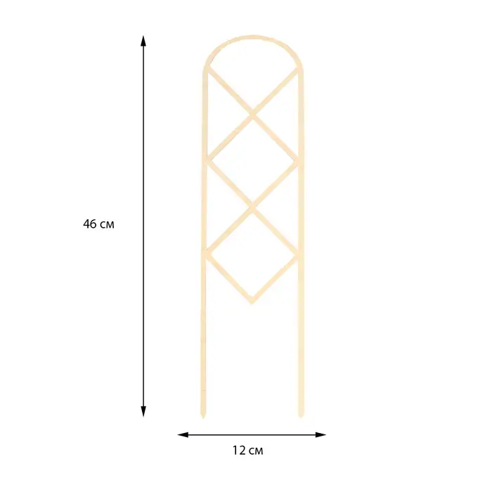 Шпалера, 46&times;12 см, дерево, &laquo;Буби&raquo;, Greengo