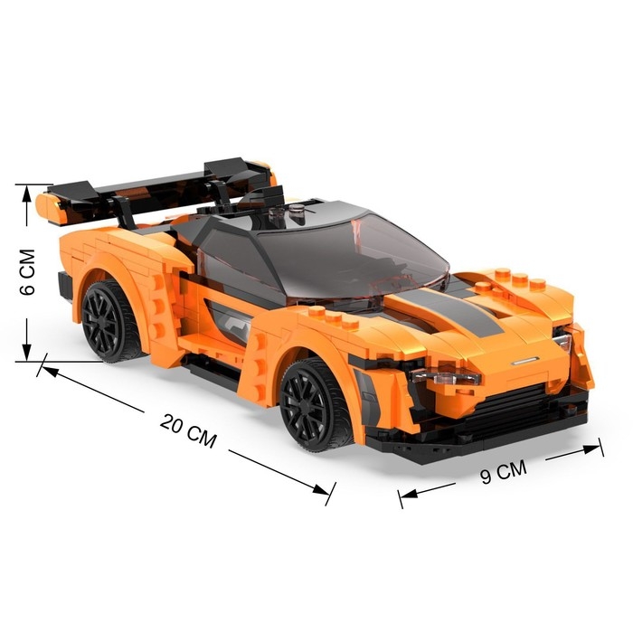 Конструктор радиоуправляемый «Спорткар», 295 деталей, 2 варианта управления Конструктор радиоуправляемый «Спорткар», 295 деталей, 2 варианта управления