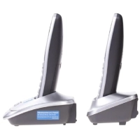 Радиотелефон Panasonic KX-TG2512RUS серебристый (2шт)