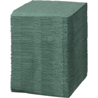 Салфетки бумажные Luscan Profi Pack 1сл24х24зеленые 400шт/уп