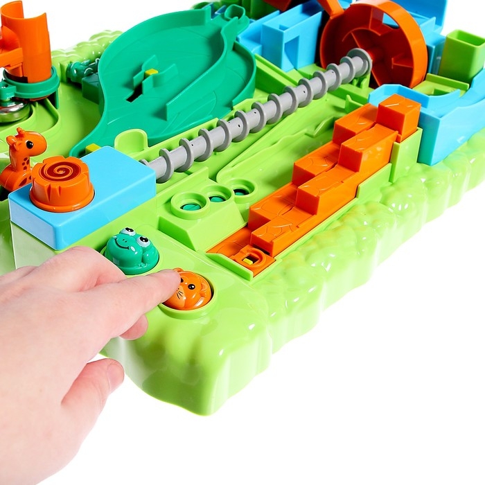 Настольная игра-лабиринт «Джунгли», 1 игрок, 6+ Настольная игра-лабиринт «Джунгли», 1 игрок, 6+