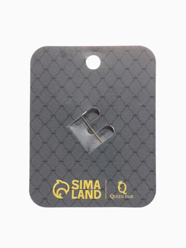 Брошь &laquo;Филин пушистый на ветке&raquo;, белая в золоте