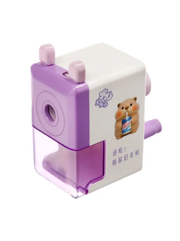 Точилка механическая с контейнером &laquo;Классика&raquo;, МИКС