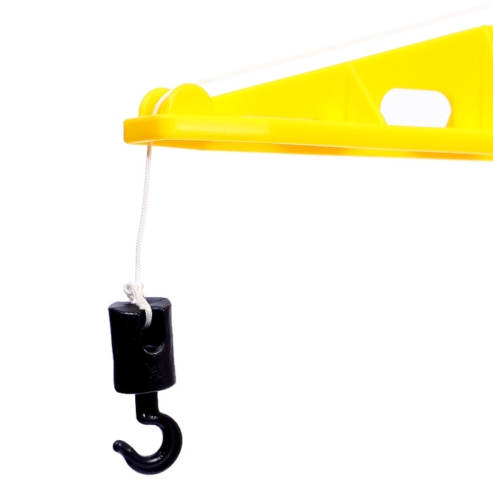 Башенный кран «Агат», на колёсиках, большой Башенный кран «Агат», на колёсиках, большой