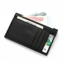Картхолдер 13.5&times;0.7&times;8.5 см, черный