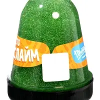 Слайм "Простоквашино", зеленый, капсула 130 г. Slime SLM339