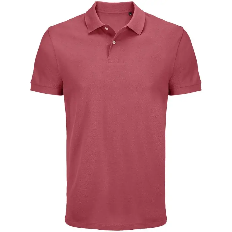 Рубашка поло унисекс Pacific, розовая (лососевая), размер S Рубашка поло унисекс Pacific, розовая (лососевая), размер S