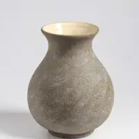 Ваза настольная керамика "Клето" 20х15 см, серый Ваза настольная керамика "Клето" 20х15 см, серый