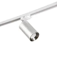 Светильник трековый BayerLux Simple &laquo;Астер&raquo; GU10, 220 В, 7.5&times;7.5&times;20 см, серебро