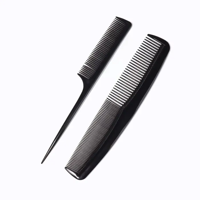 Набор расчёсок, 2 предмета, чёрный Набор расчёсок, 2 предмета, чёрный